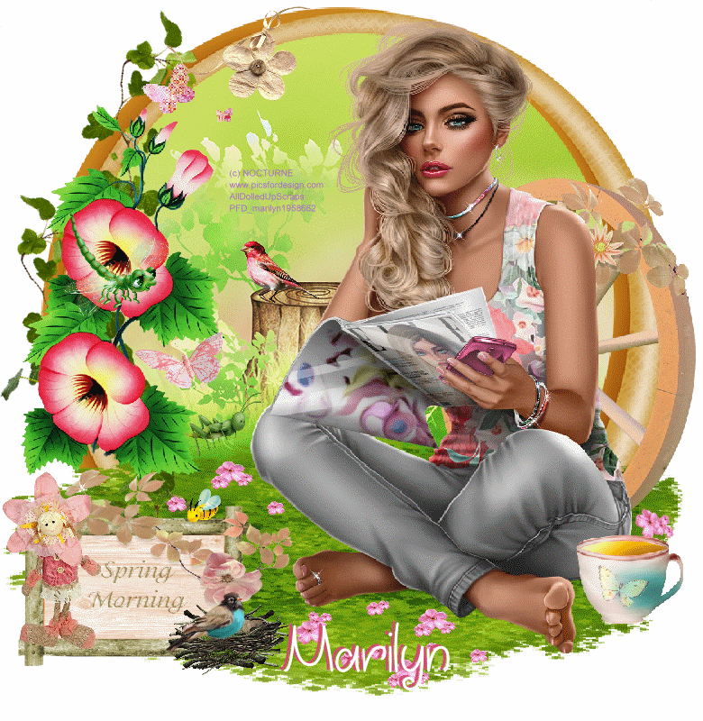 Spring Morning/Marilyn