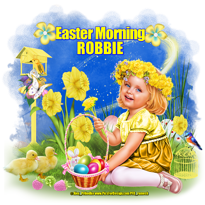 EASTER MORNING - ROBBIE