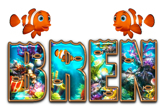 NEMO FISH BREN TEXT