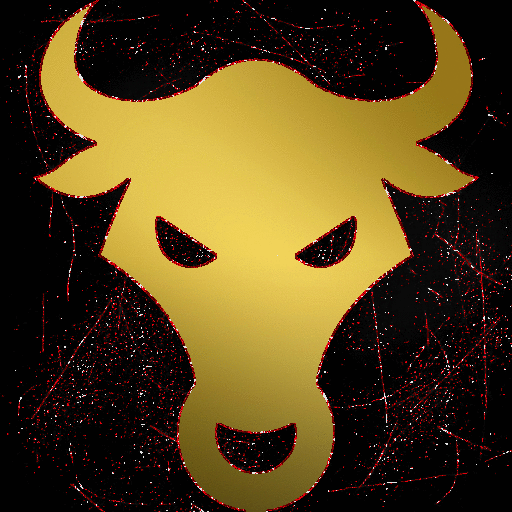 bull gold red