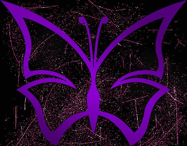 butterfly purple pink