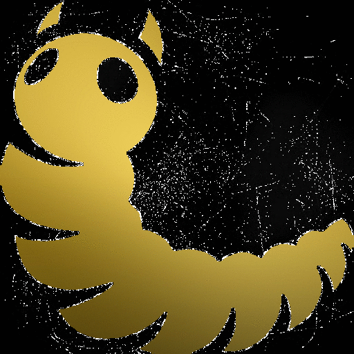 caterpillar gold black