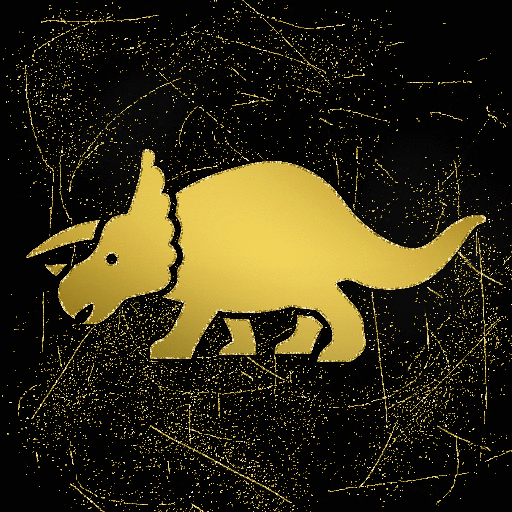 Dino gold gold