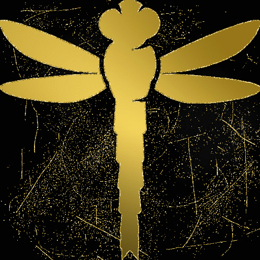 dragonfly gold gold