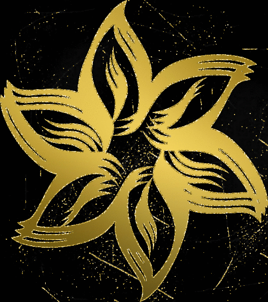 flower gold gold