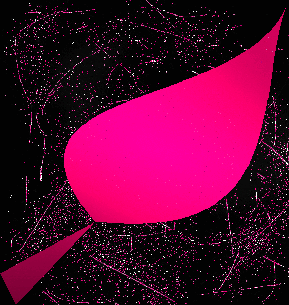 leaf pink pink
