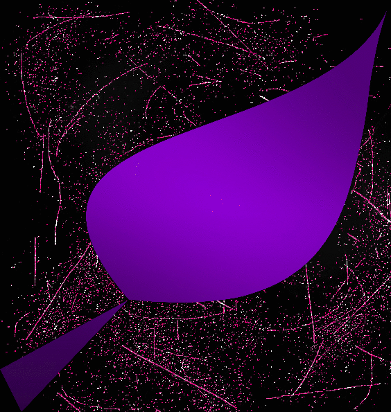 leaf purple pink