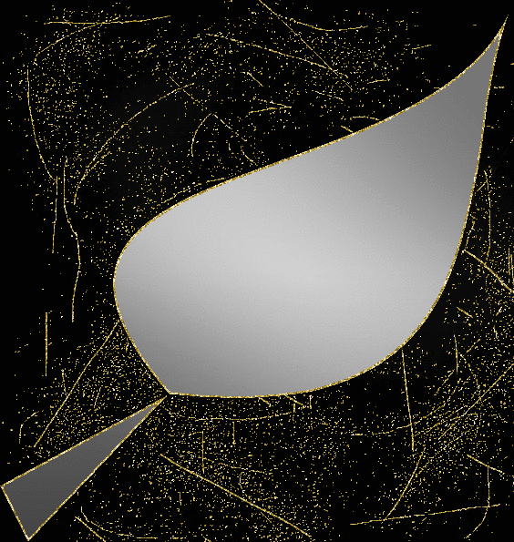 leaf silver gold