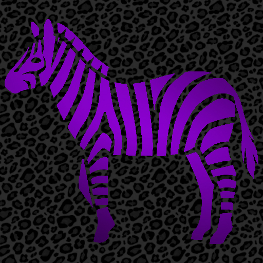 Zebra purple