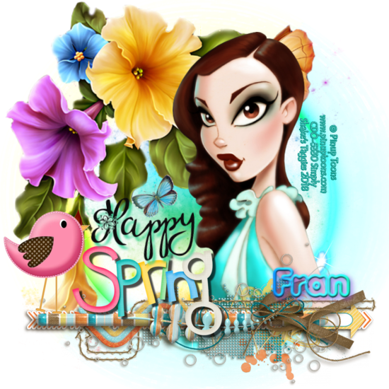 Happy Spring ~ Fran