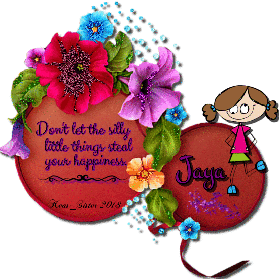 Jaya -Flowers - Girl - Silly Things