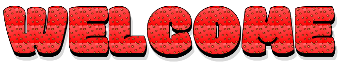 WELCOME, STRAWBERRY NAME TAG, GG RELATED