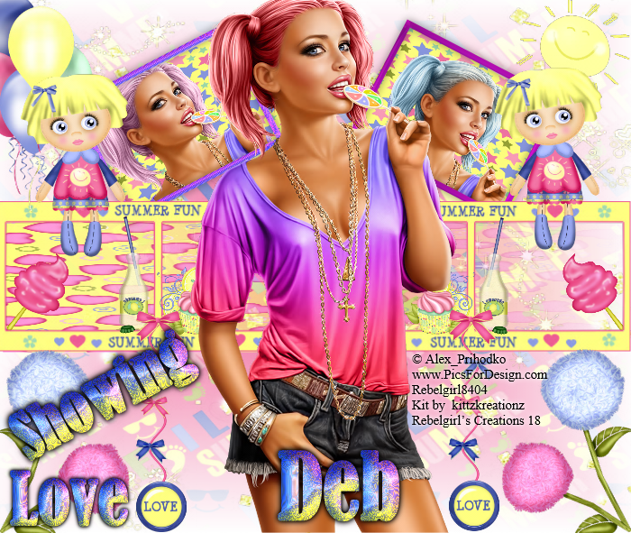 Deb -Love Summer Fun Showing Love