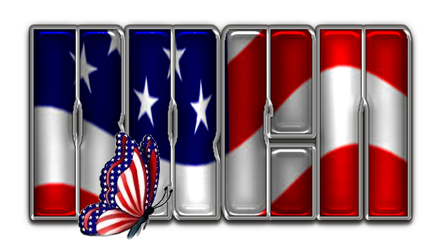 STAR NURSERY DEFONT  FLAG BUTTERFLY CONNIE TEXT