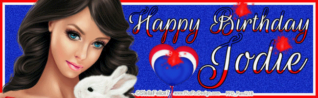 Happy Birthday ~ Jodie