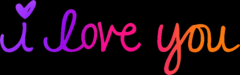 i love you