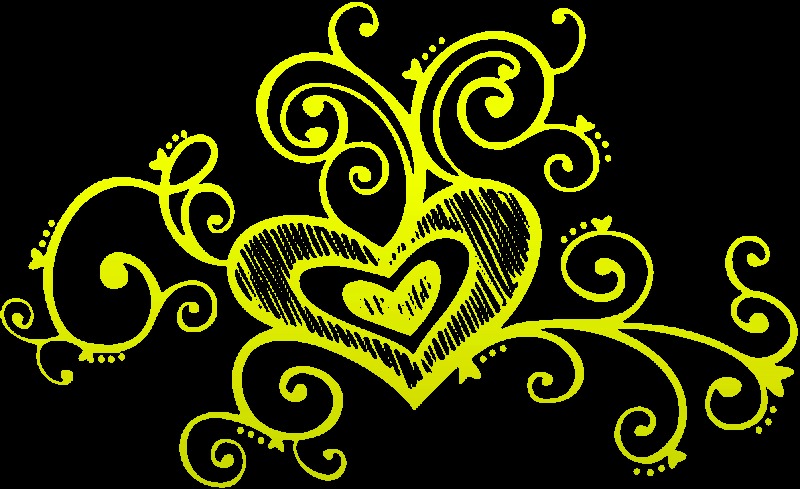 heart yellow