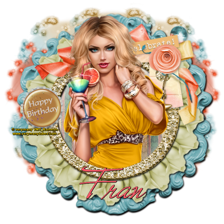 HAPPY BIRTHDAY - FRAN