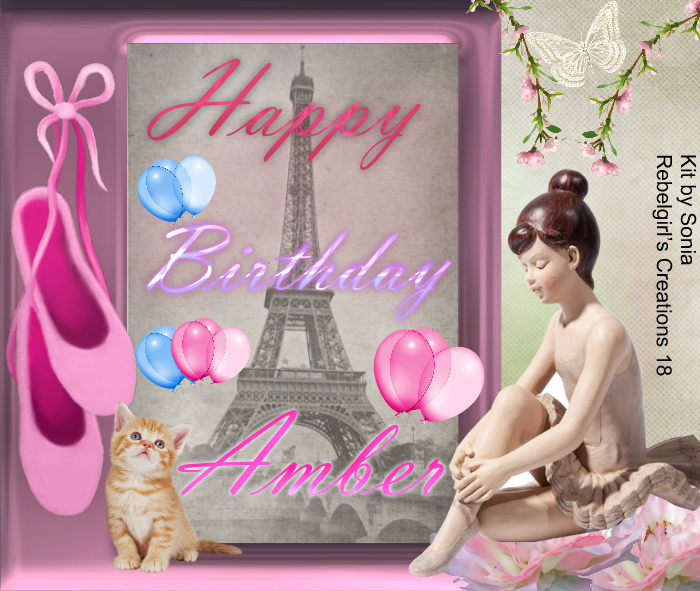 Amber -Happy Birthday