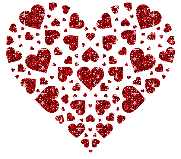 heart made of hearts