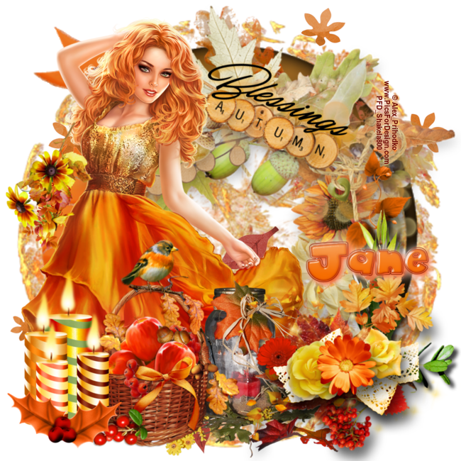 Autumn Blessings ~ Jane