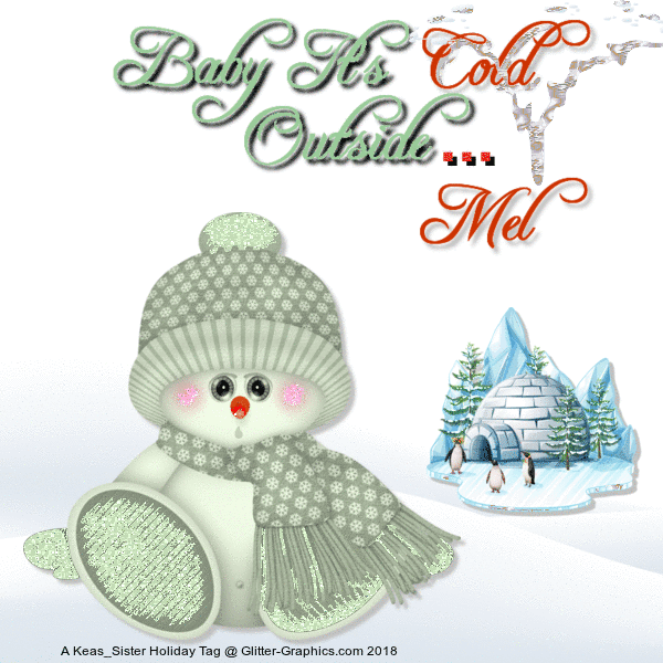 Mel - Igloo - Penguins - Snow Baby - Cold - Outside