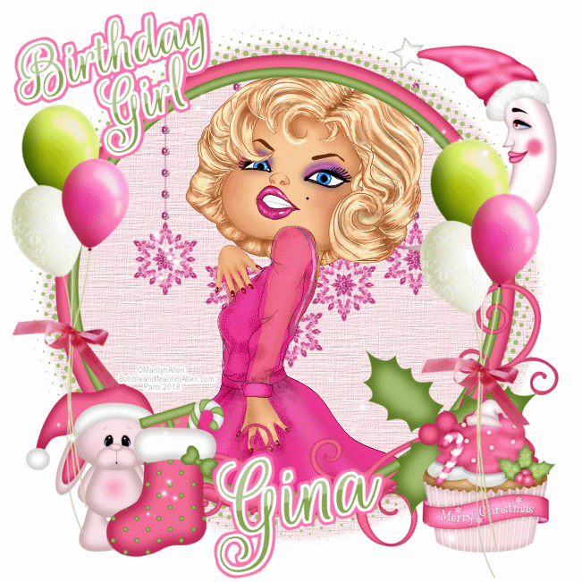 Happy Birthday ~ Gina ~ fg