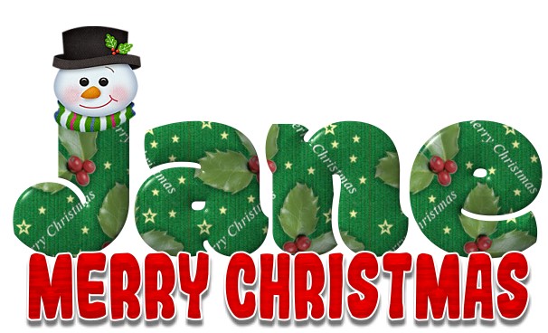 Merry Christmas - Jane