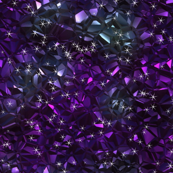 sparkle purple crystal