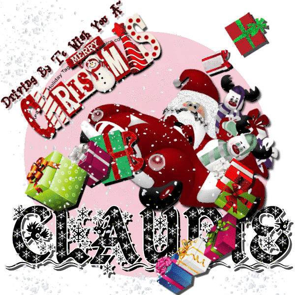 Claudie - Driving By - Merry Christmas - Santa