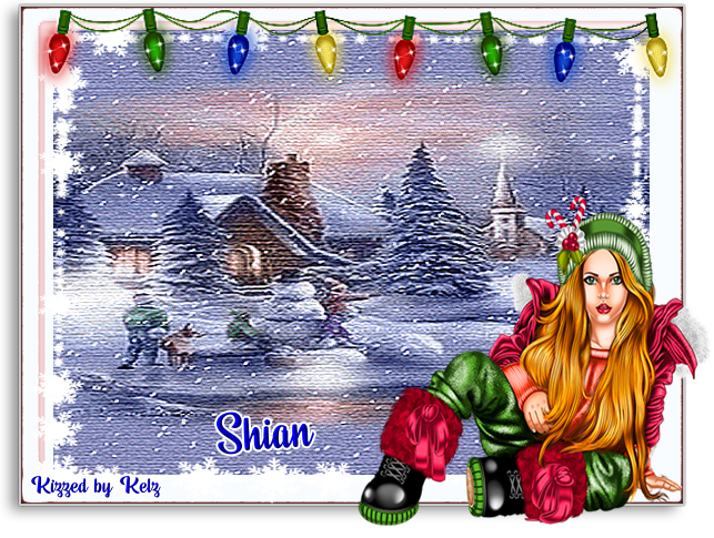 Girl in winter - Shian