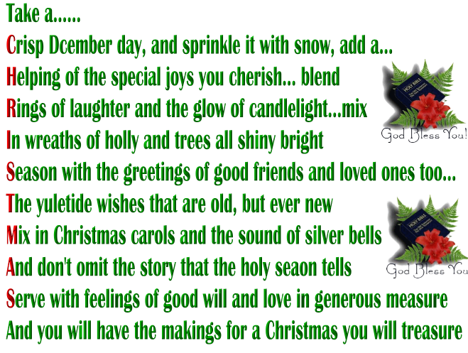 Christmas Poem