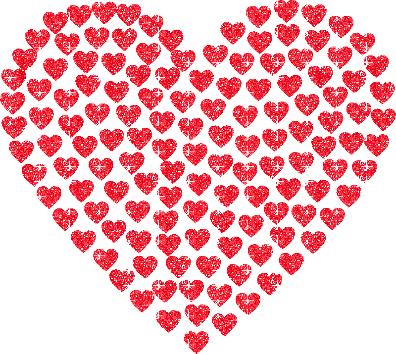 heart made of hearts