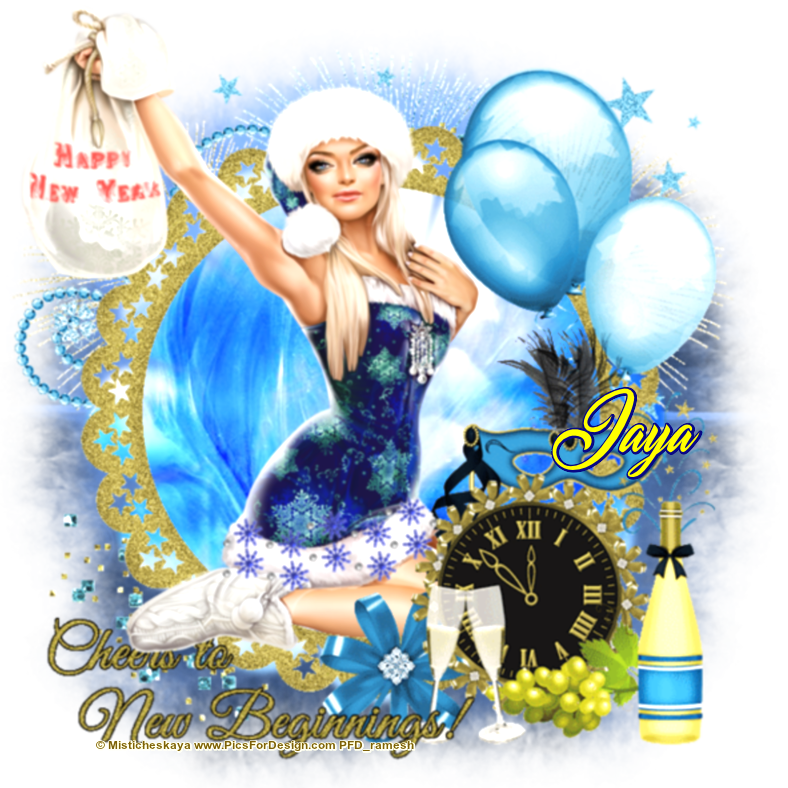 HAPPY BLUE YEAR - JAYA