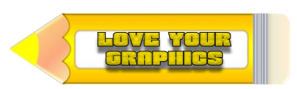 Yellow Pencil - Love your graphic