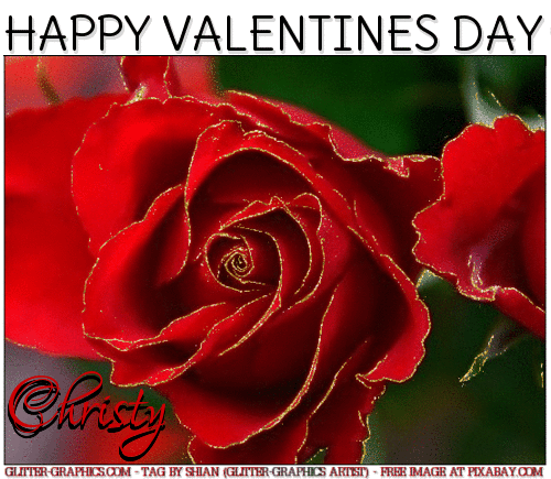 HAPPY VALENTINES DAY.. CHRISTY