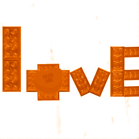 BuildLoveUpLegosOrange