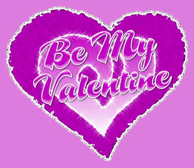 Purple Valentine Heart