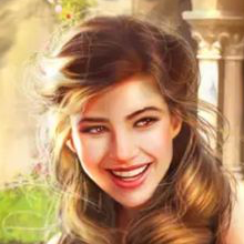 Girl with brown hair