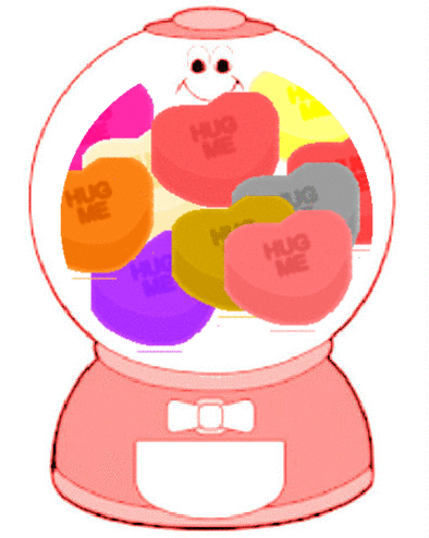 LoveMachineRosePinkMulticolorHearts