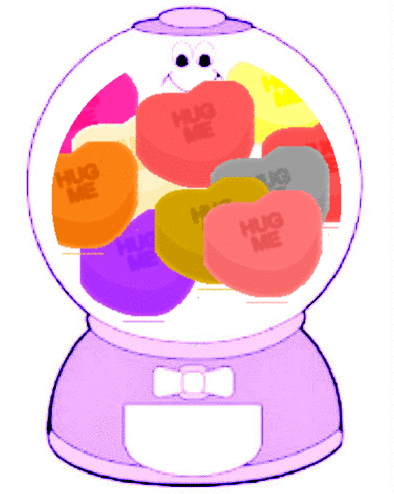 LoveMachinePurpleMulticolorHearts