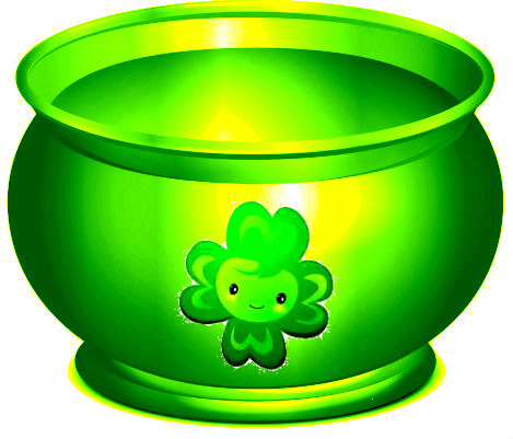 FourLeafCloverPotOfLimeWithCoins