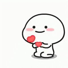 with heart