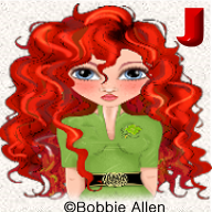 Red Head Sticker - J