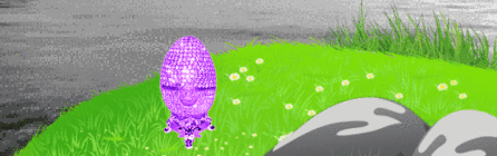 ByTheSeaPurpleEggWithSmile