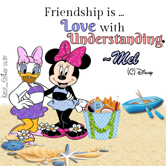 Mel - Daisy Duck - Minnie Mouse - (C) Disney - Friendship