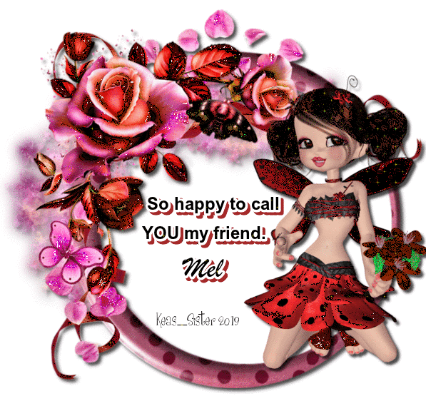 Mel - So Happy - Friend - Flowers