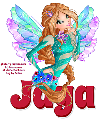 JAYA, FAIRY, NAMES, RED, TEXT