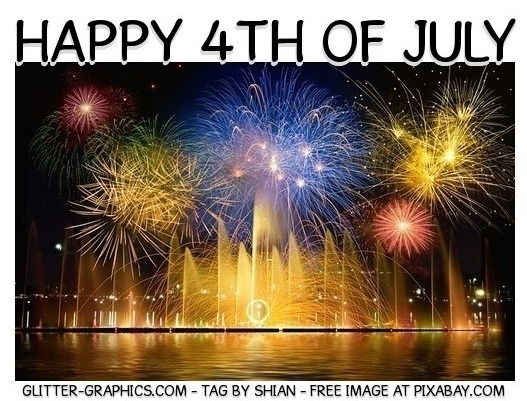 HAPPY 4TH OF JULY, FIREWORKS, HOLIDAYS, TEXT