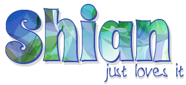 Shian just loves it, TURQUOISE, TROPICAL, TEXT
